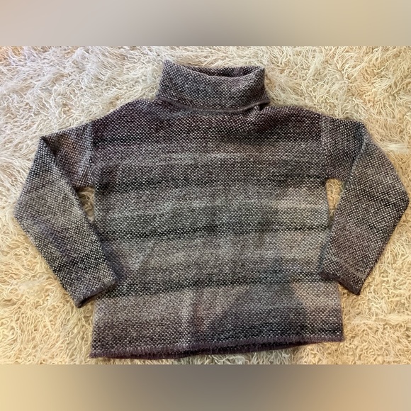 Max Studio Purple Knit Turtleneck Sweater. Size Small. - Picture 2 of 3